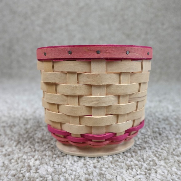 Longaberger Other - Longaberger 2011 Horizon of Hope Basket Pink American Cancer Society Oval
